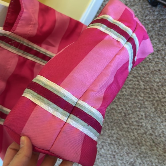 Pink Striped Tote Bag - Picture 5 of 5